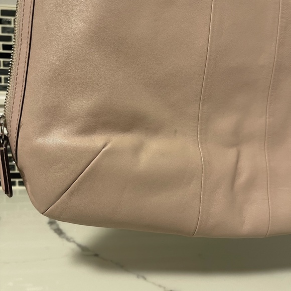 Blush Coach Kristin Leather Zip Purse - Picture 3 of 12